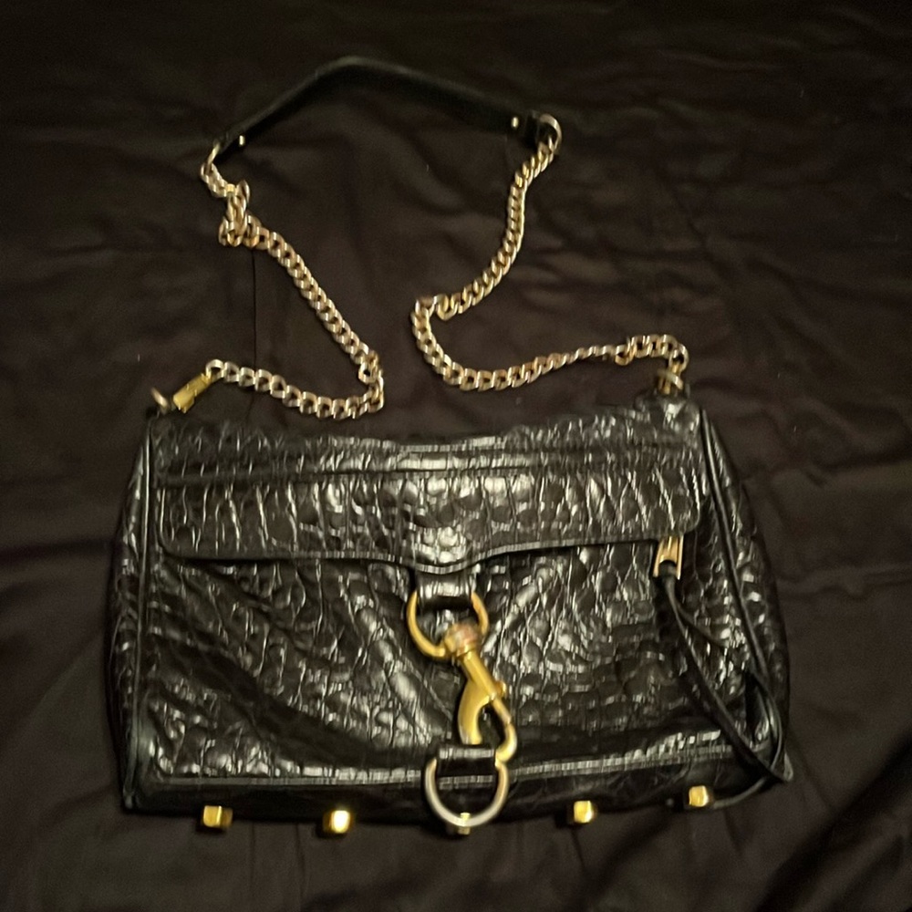 Rebecca Minkoff black crossbody handbag